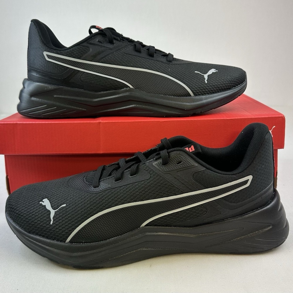PUMA Men's Size 11 Disperse Sneakers Black Soft Foam